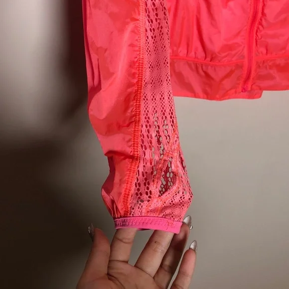 RARE vintage lululemon Run: Nothing But Run Jacket in POP ORANGE - Picture 9 of 10
